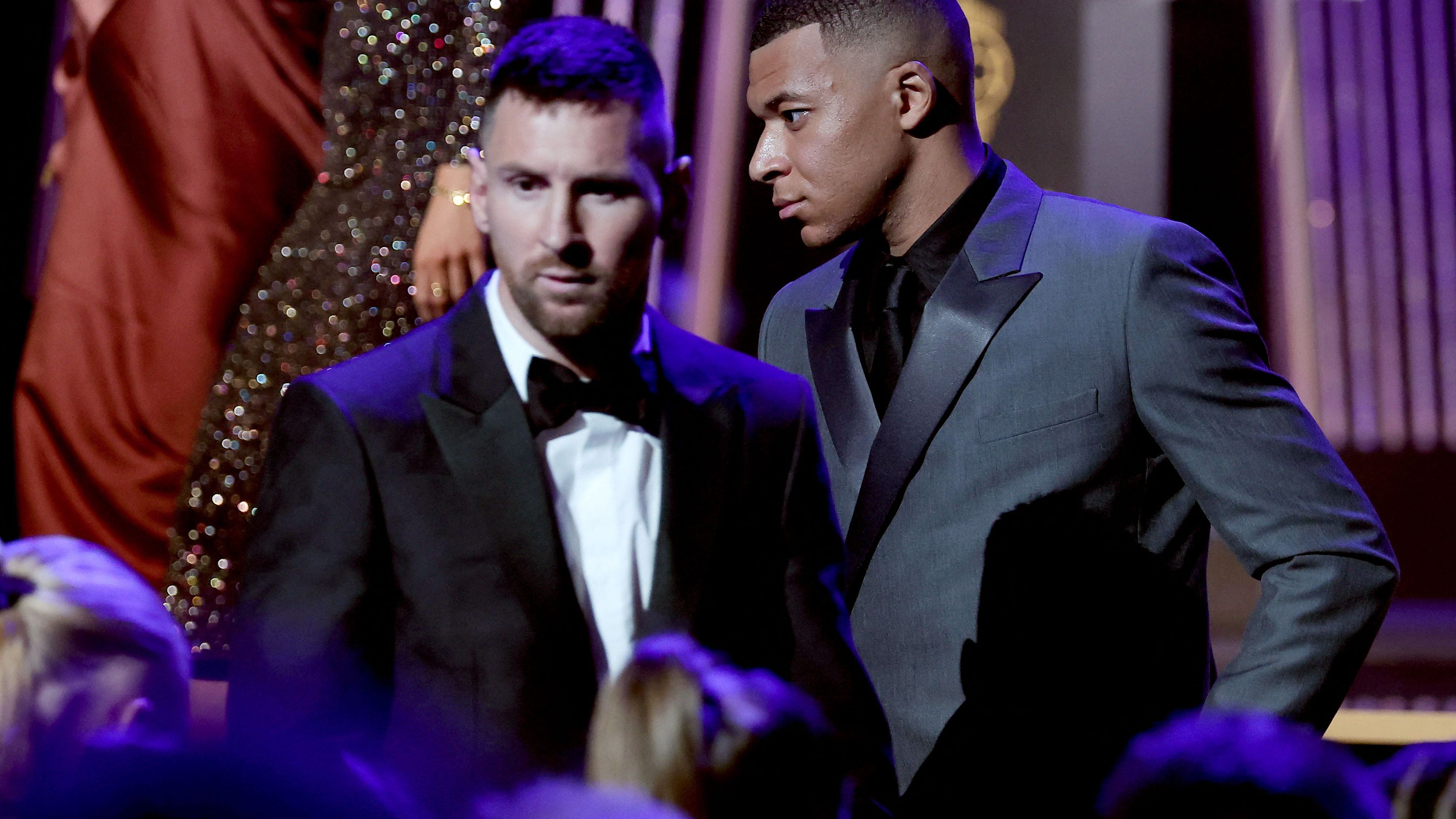 Messi Mbappe