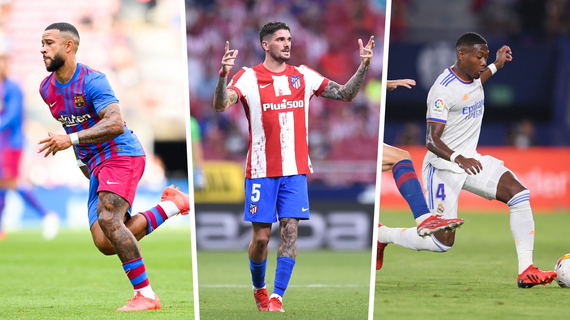 Depay Barcelona De Paul Atletico Alaba Real Madrid