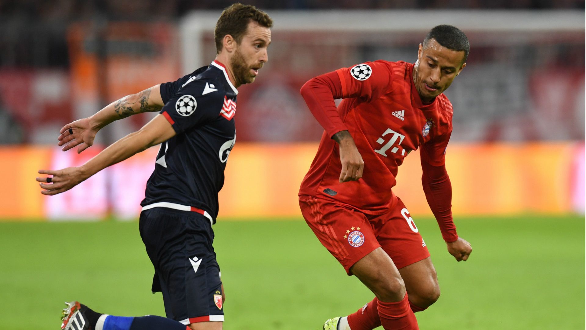Thiago Bayern Munchen Crvena Zvezda Champions League 18092019