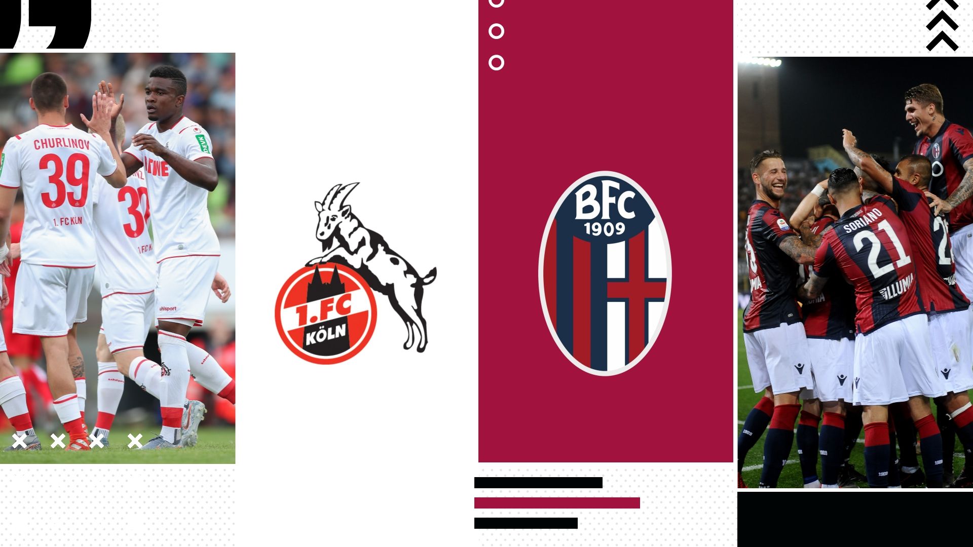 Colonia-Bologna tv streaming