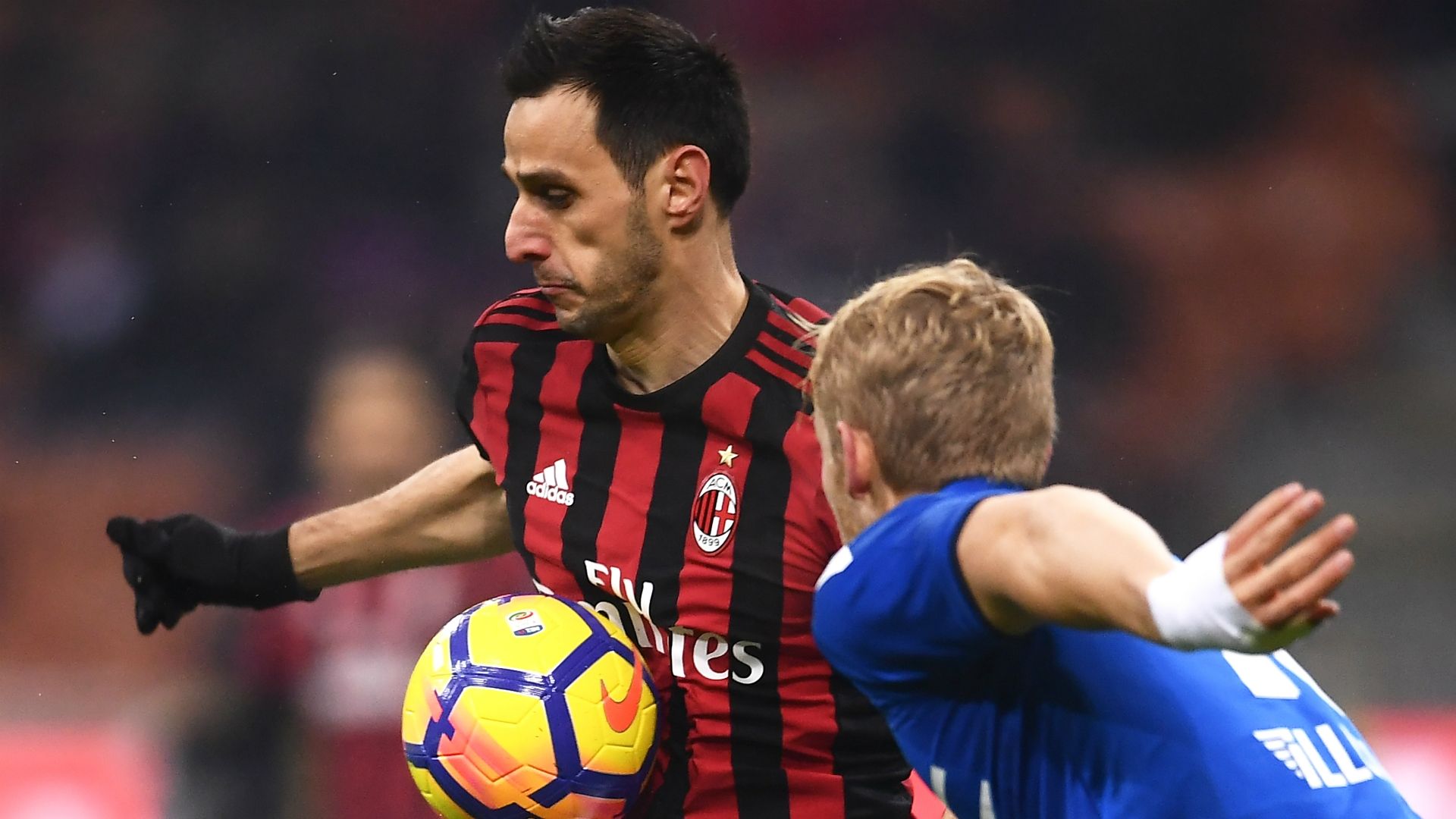 Nikola Kalinic Milan Bologna Serie A