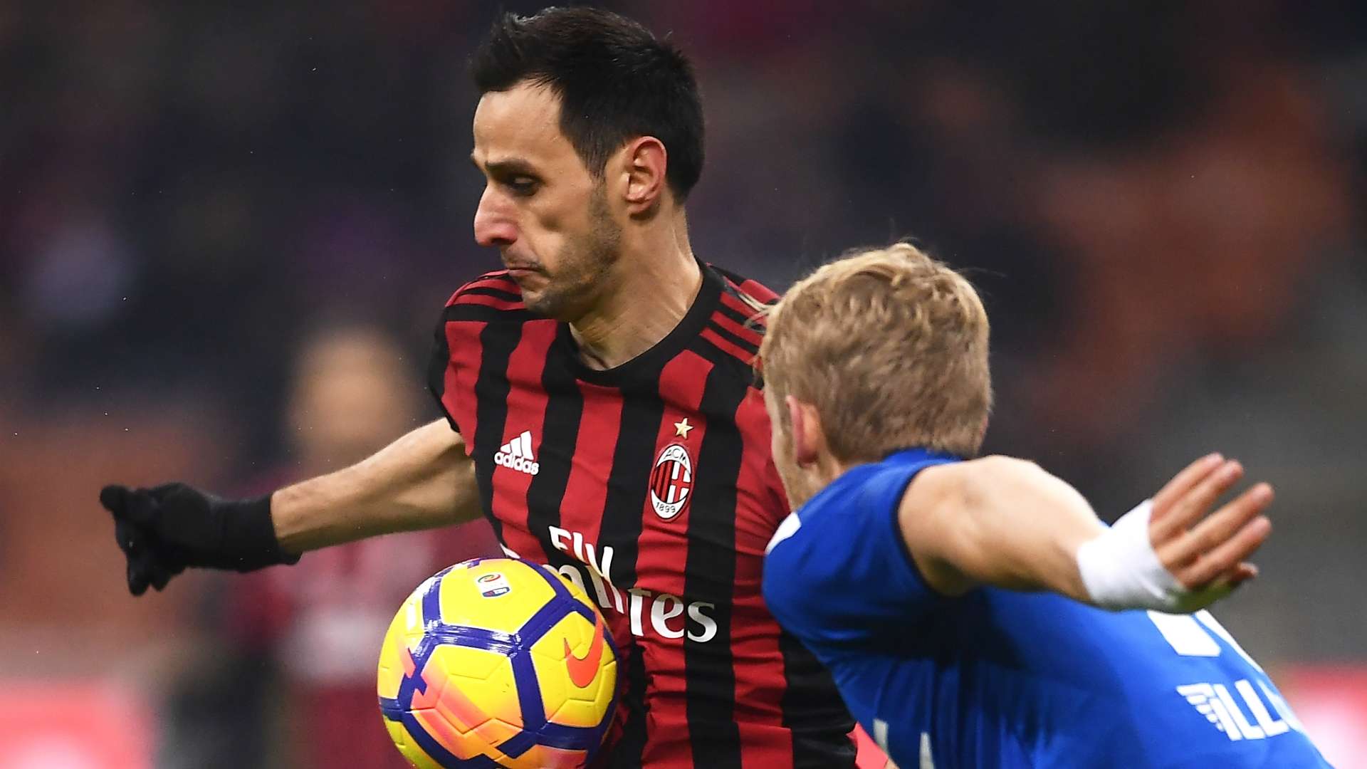 Nikola Kalinic Milan Bologna Serie A