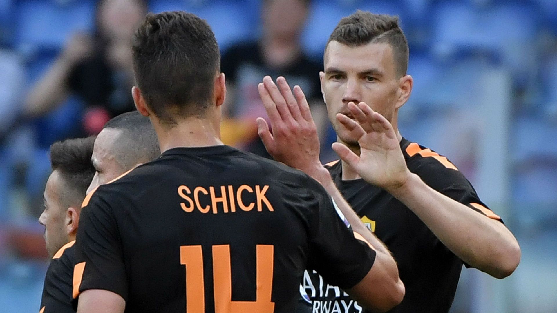 Edin Dzeko Roma Chievo Serie A