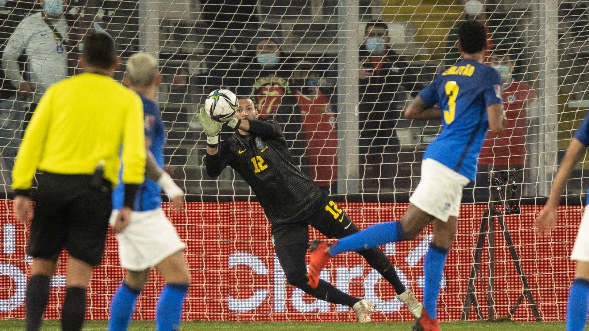 Weverton Chile Brasil Eliminatórias Copa do Mundo 02 09 2021
