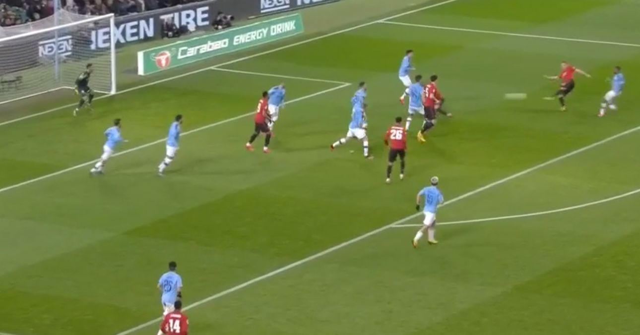 Nemanja Matic Manchester City United Carabao Cup 2020