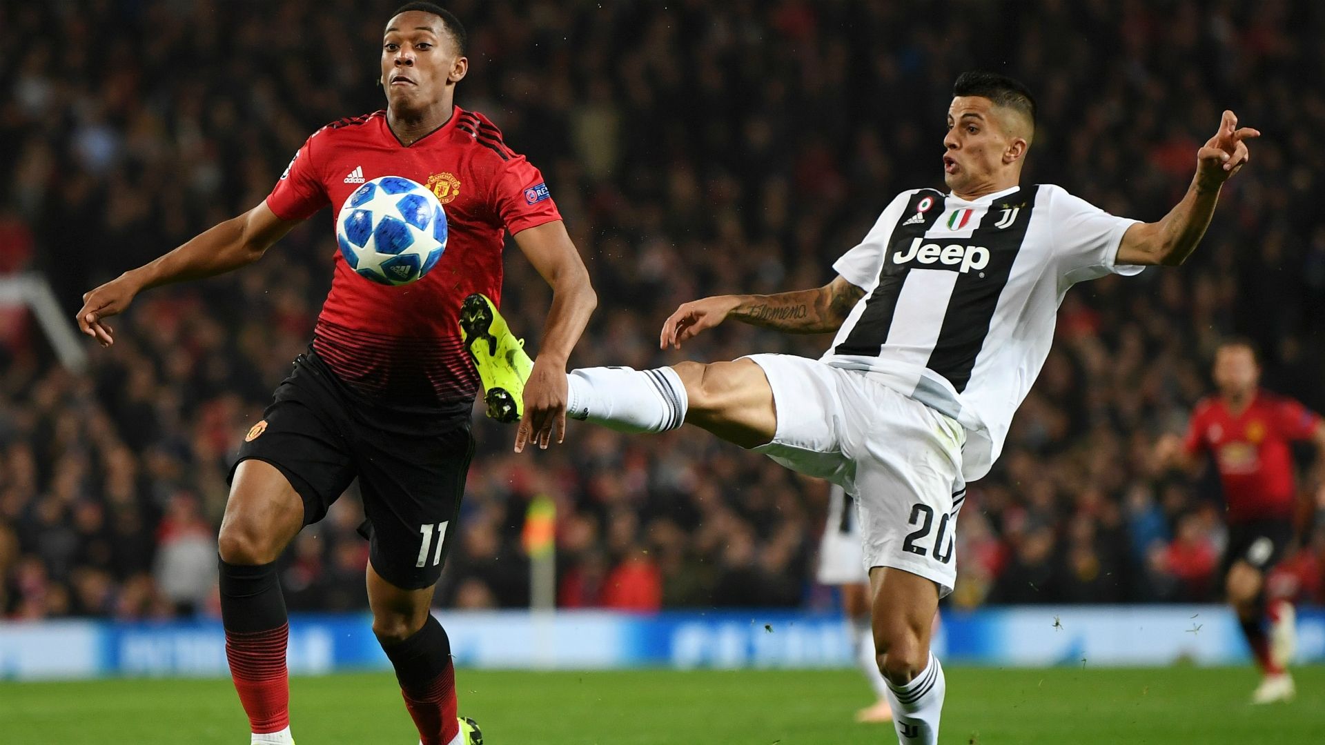 Joao Cancelo Manchester United Juventus Uefa Champions League