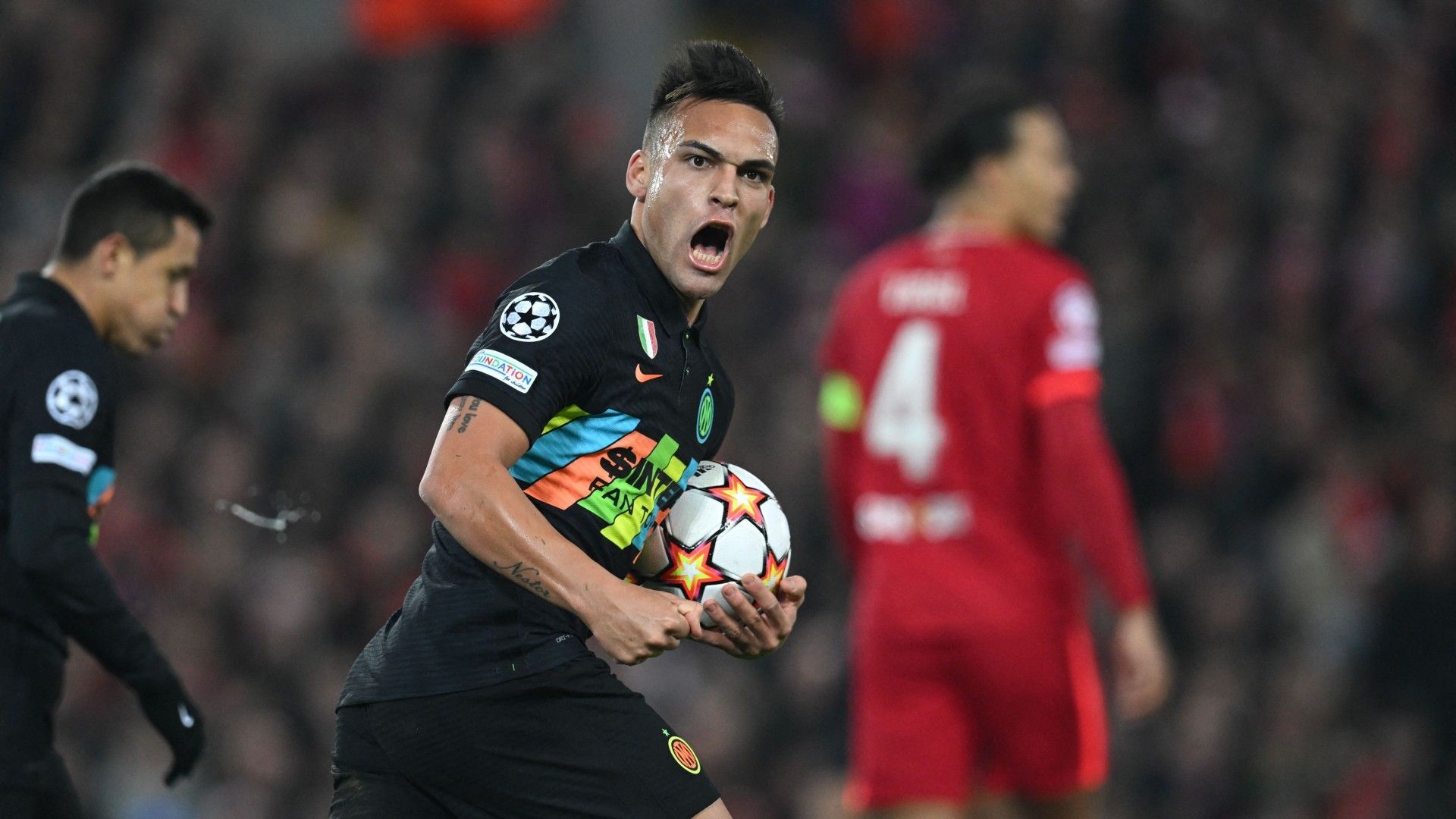 Lautaro Martinez Inter Liverpool 2022