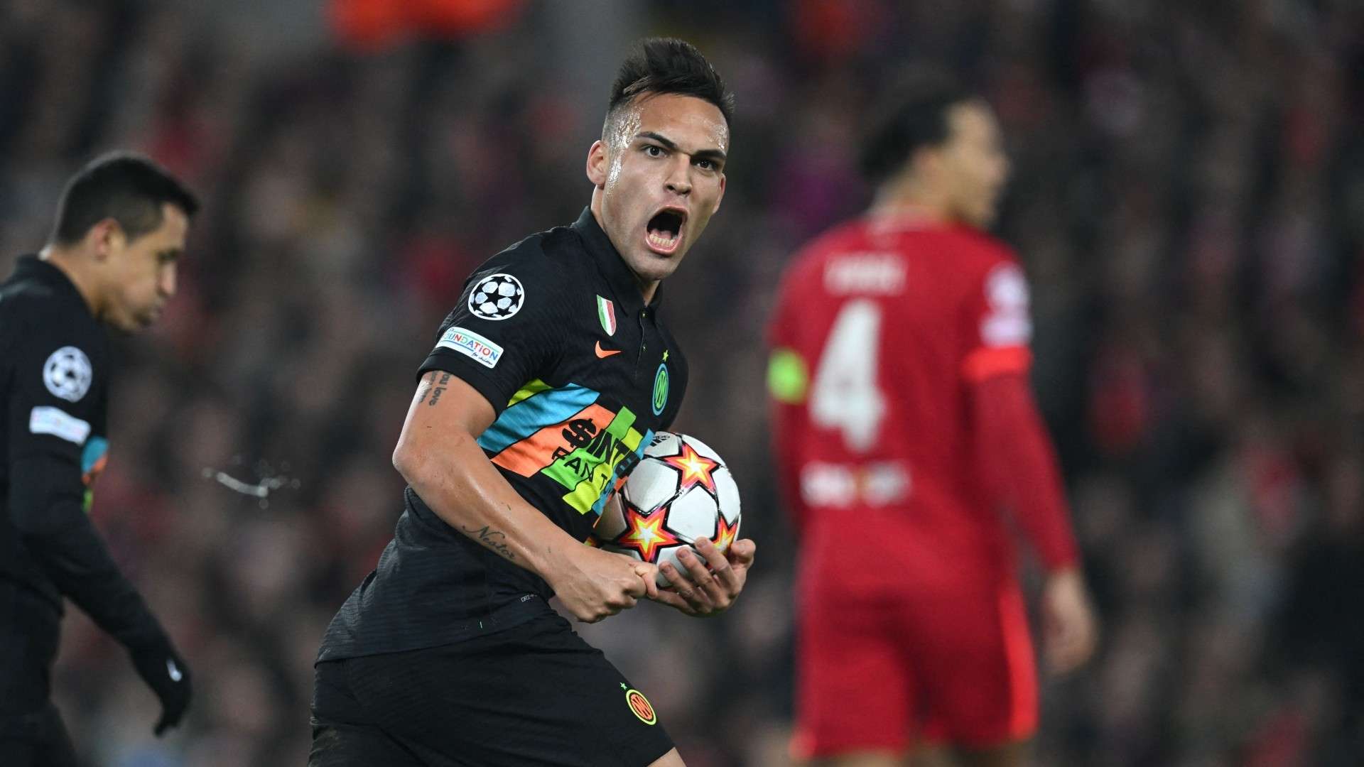 Lautaro Martinez Inter Liverpool 2022