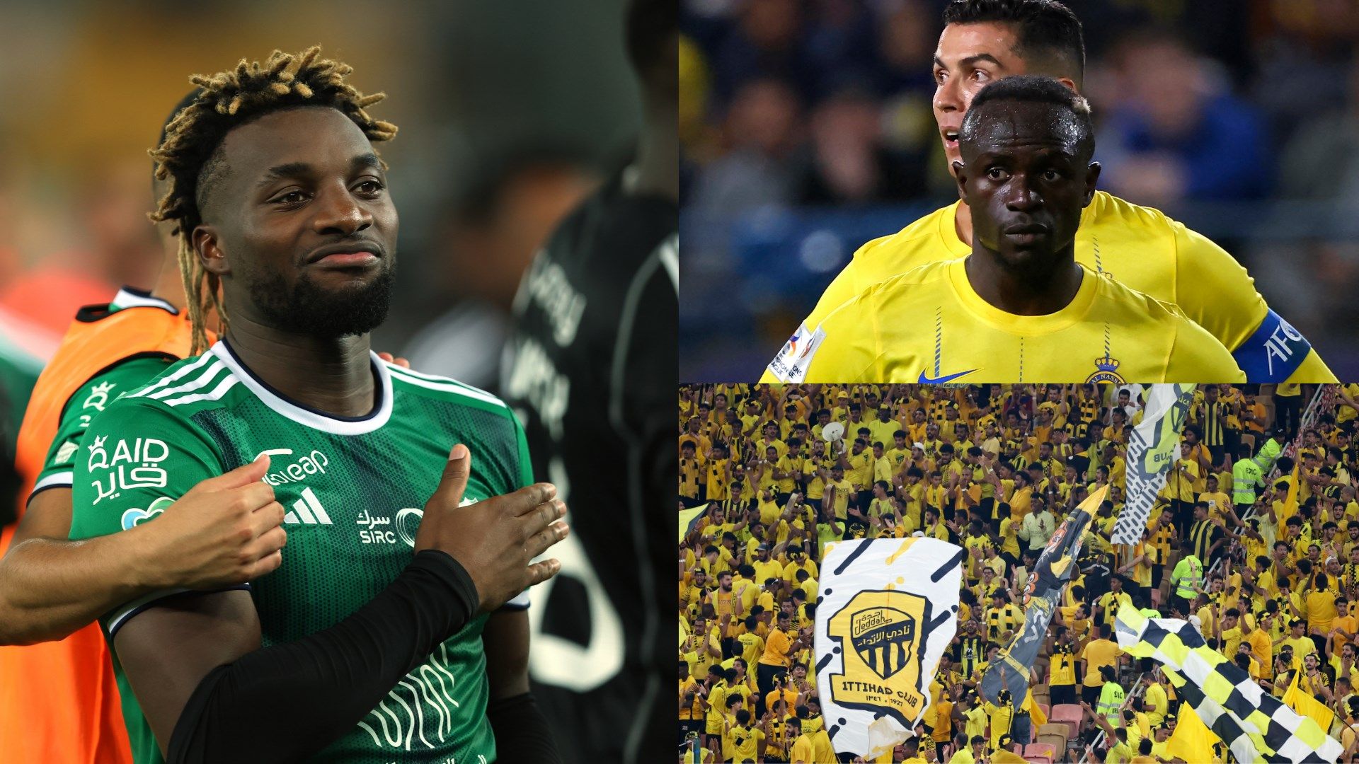 Allan Saint-Maximin Ahli Sadio Mane Nassr Ittihad Fans