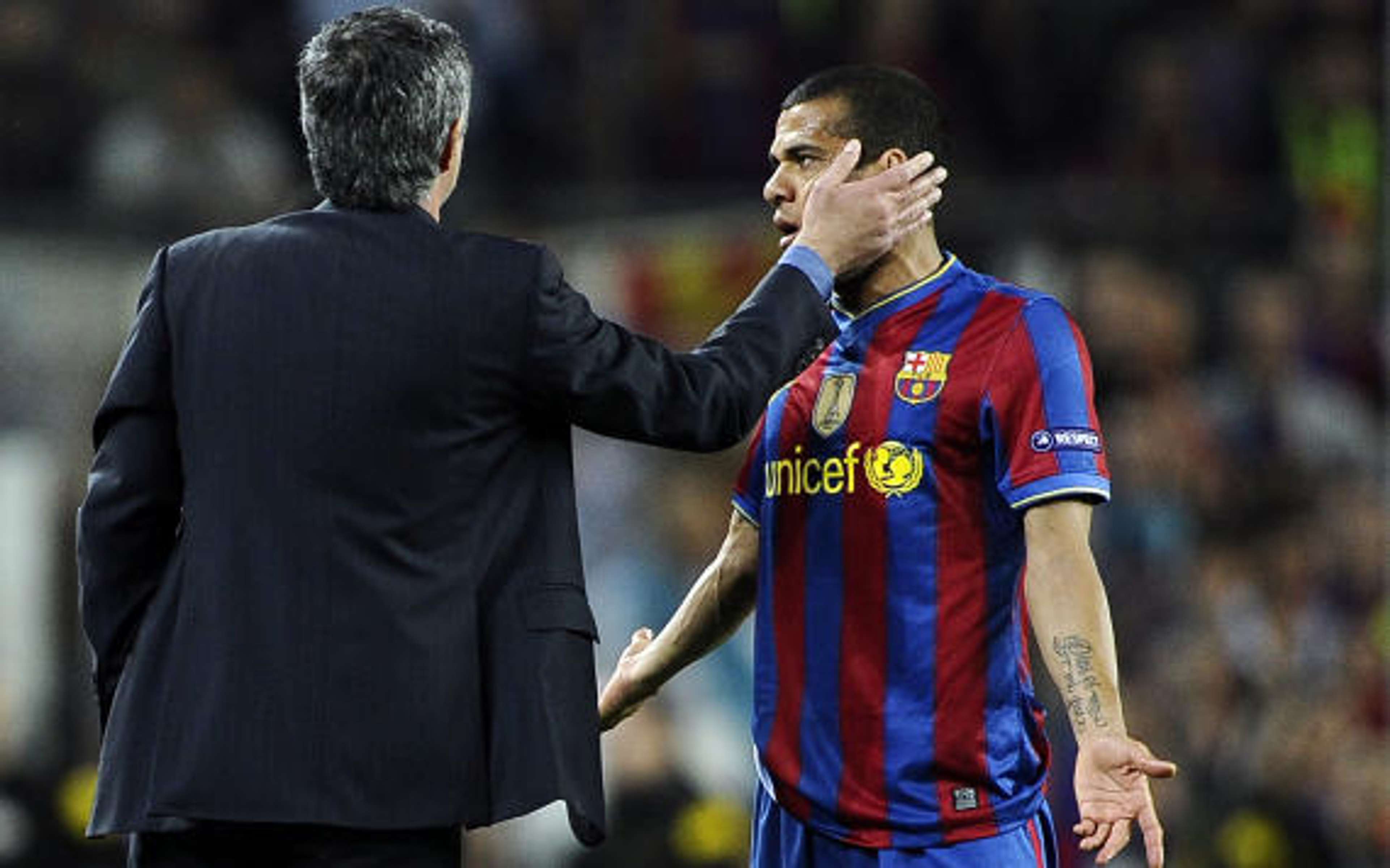 FC Barcelona: Dani Alves & Jose Mourinho, then Inter