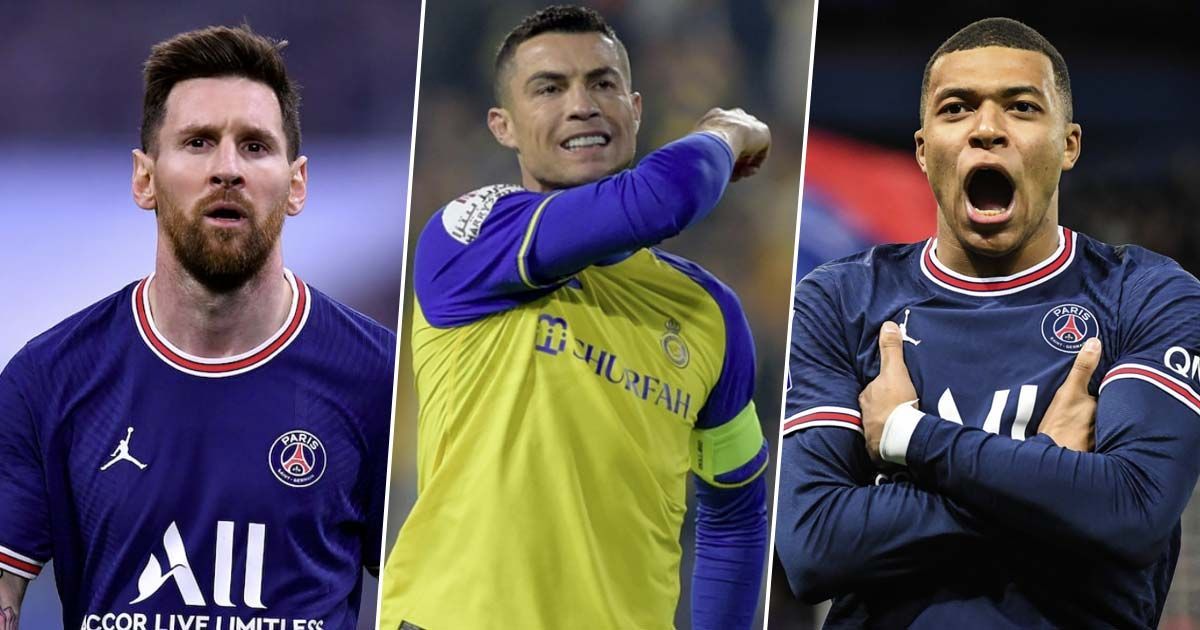 Messi Ronaldo Mbappé