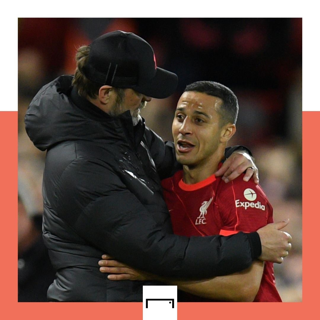 Jurgen Klopp Thiago Liverpool GFX