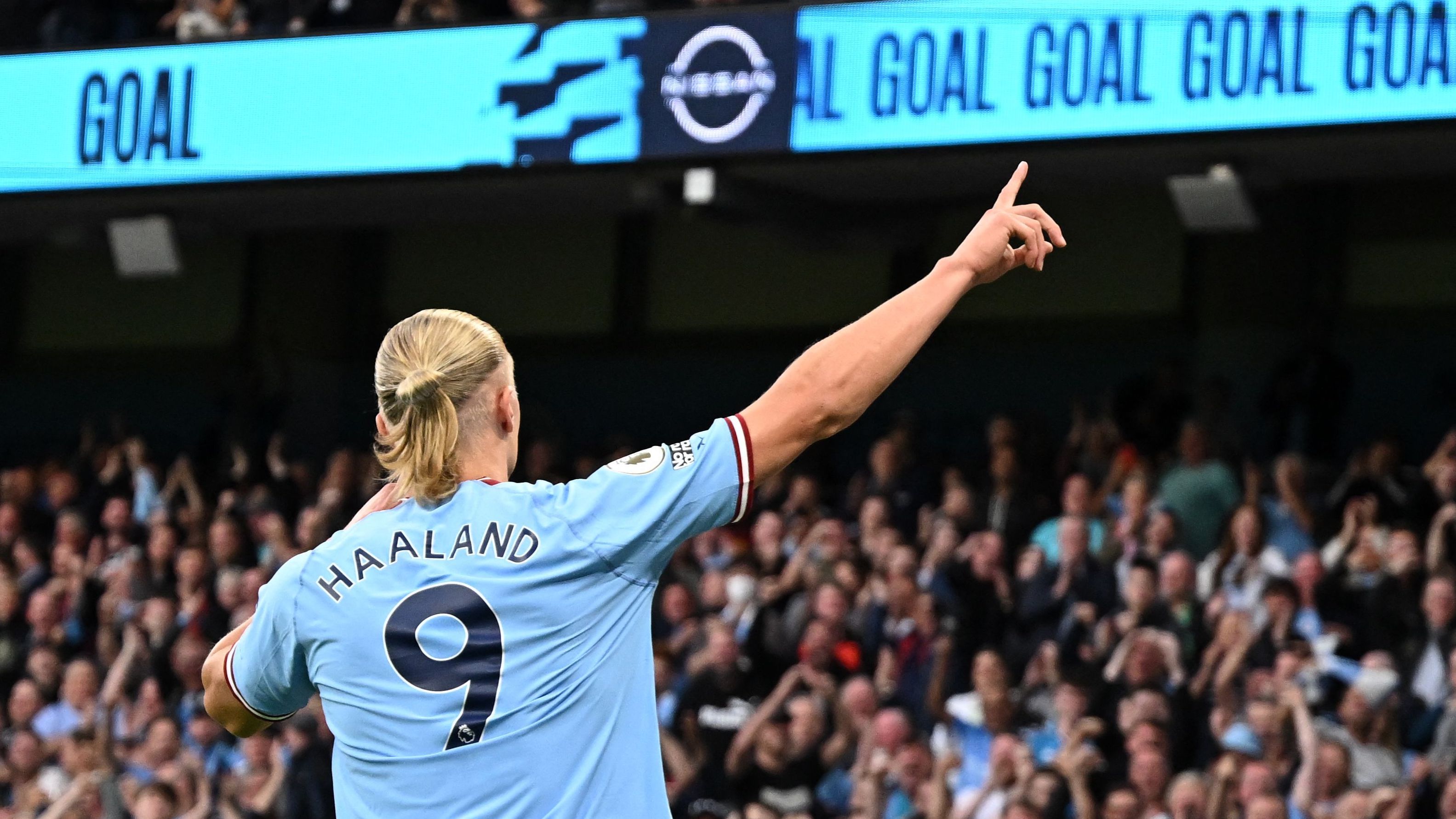 Erling Haaland Manchester City Nottingham Forest 2022-23