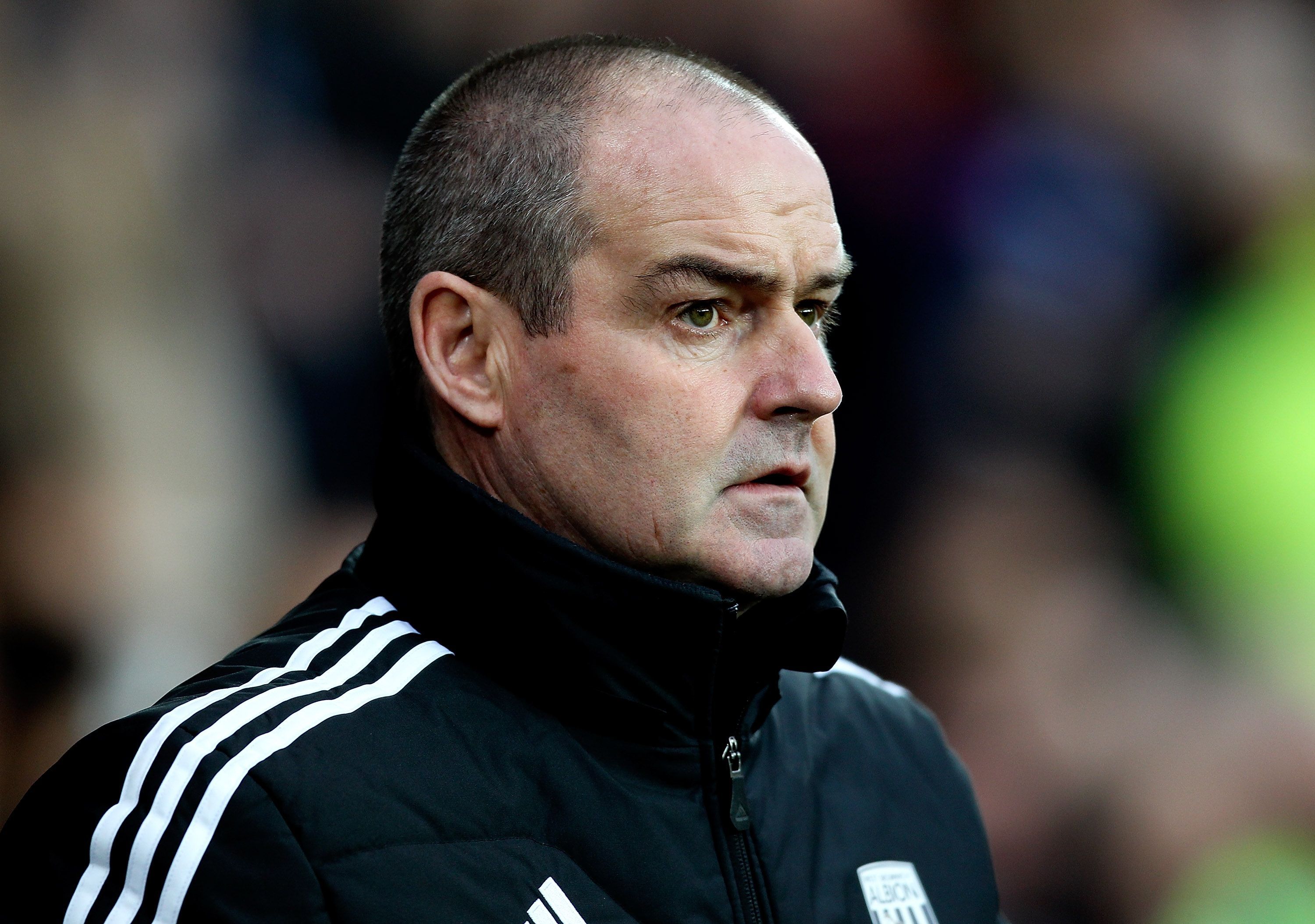West Brom head coach Steve Clarke