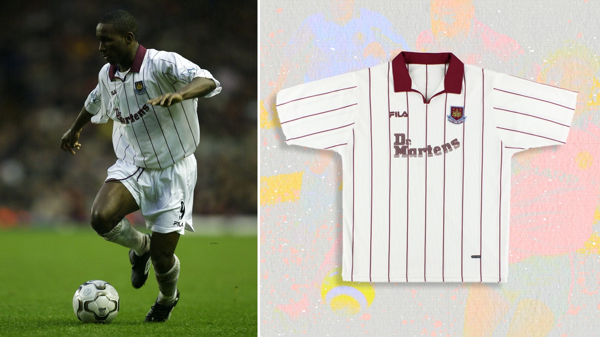 West Ham 2002-03 away kit
