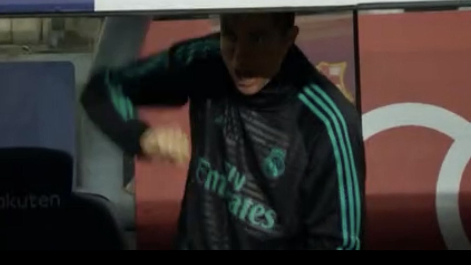 Ronaldo reacción tras penalti