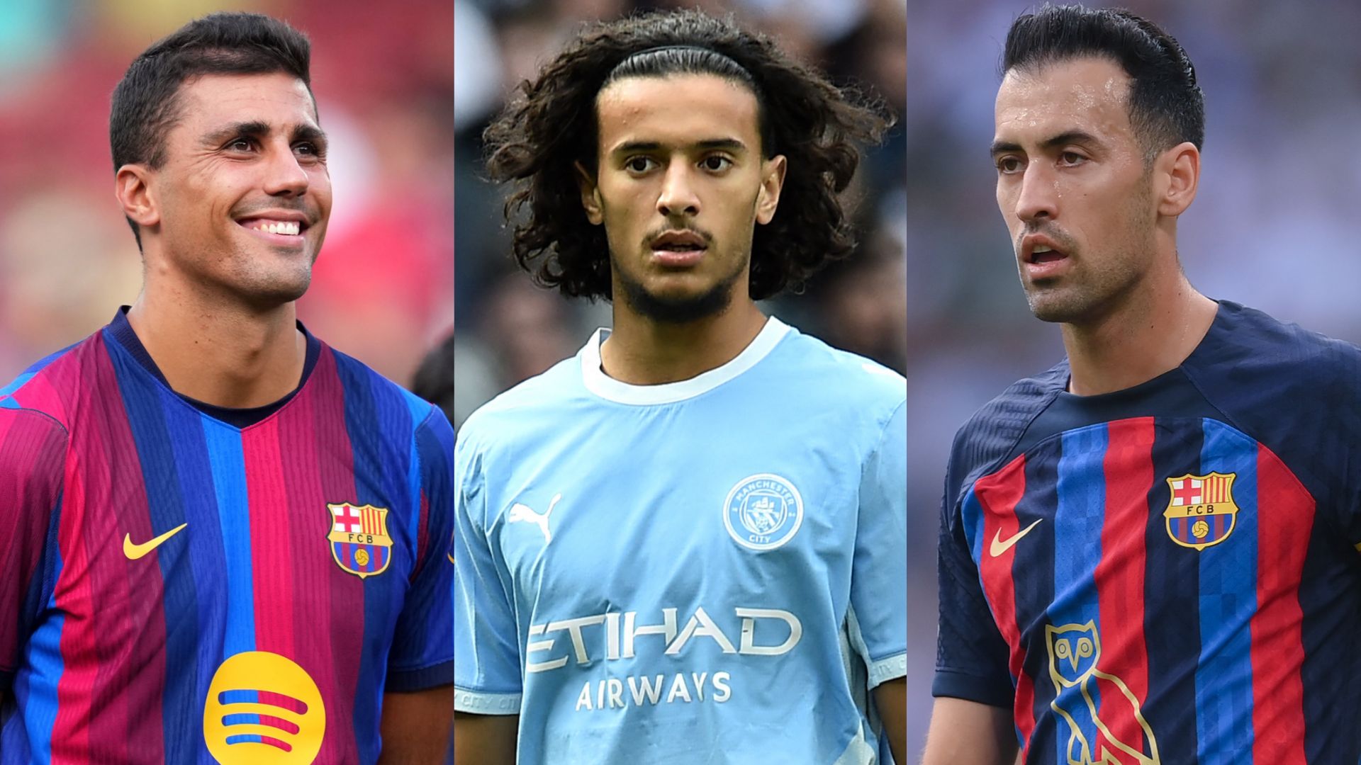 Rodri Ayyoub Bouaddi Sergio Busquets