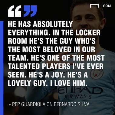 Pep quote Bernardo