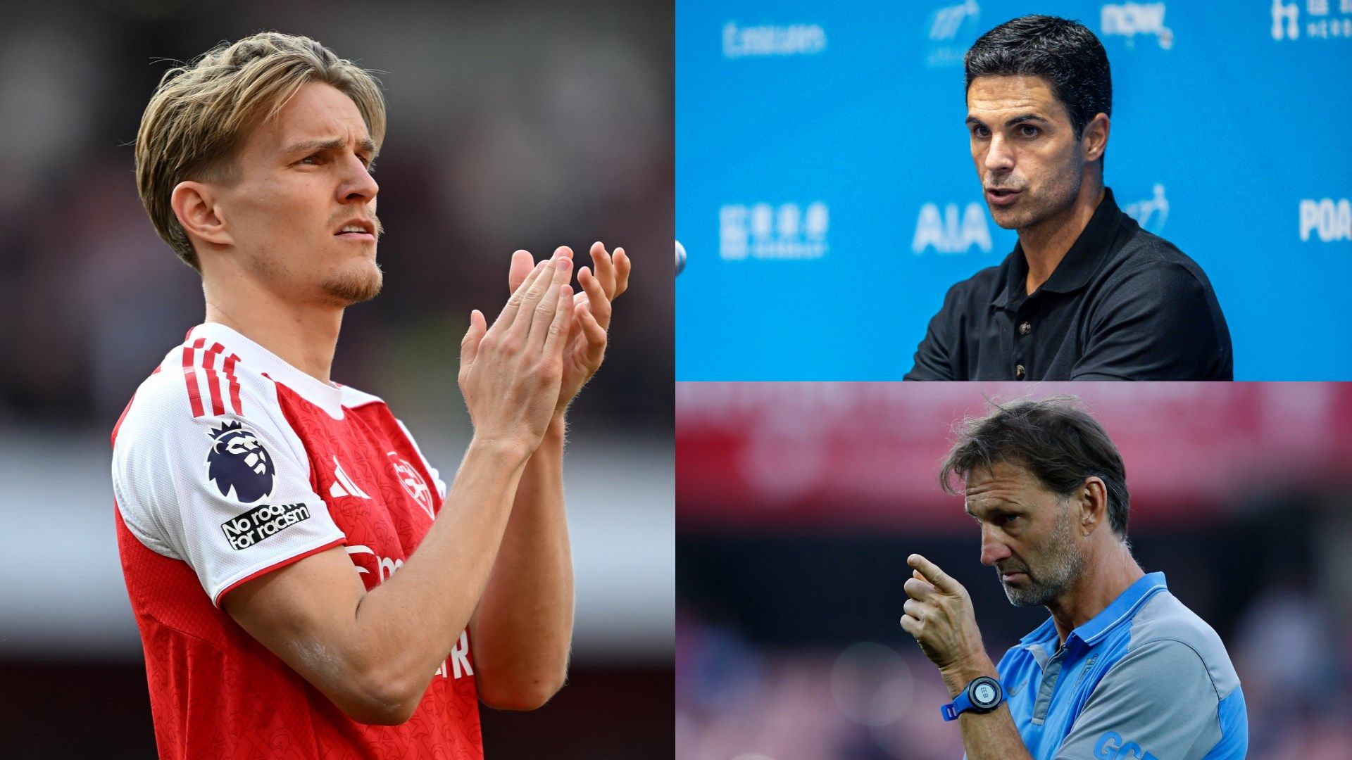 Arteta hits back at Adams' criticism of Odegaard for captaincy