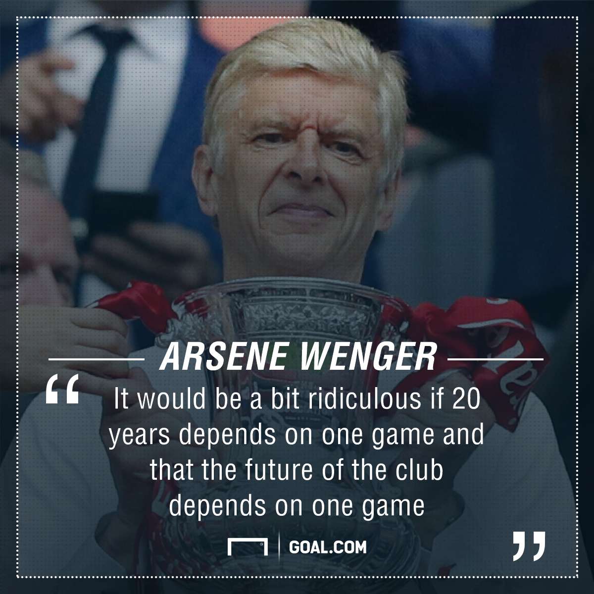 GFX Info Arsene Wenger Arsenal FA Cup