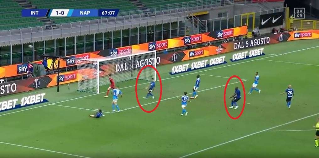 Inter Mailand Neapel Lautaro Lukaku