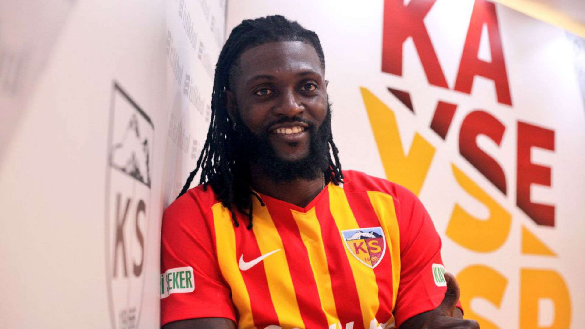 Kayserispor's Emmanuel Adebayor