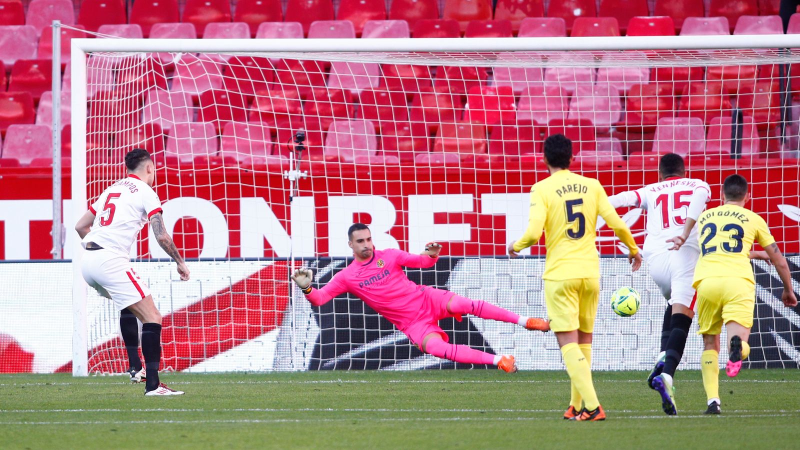 Sevilla Villarreal LaLiga Ocampos