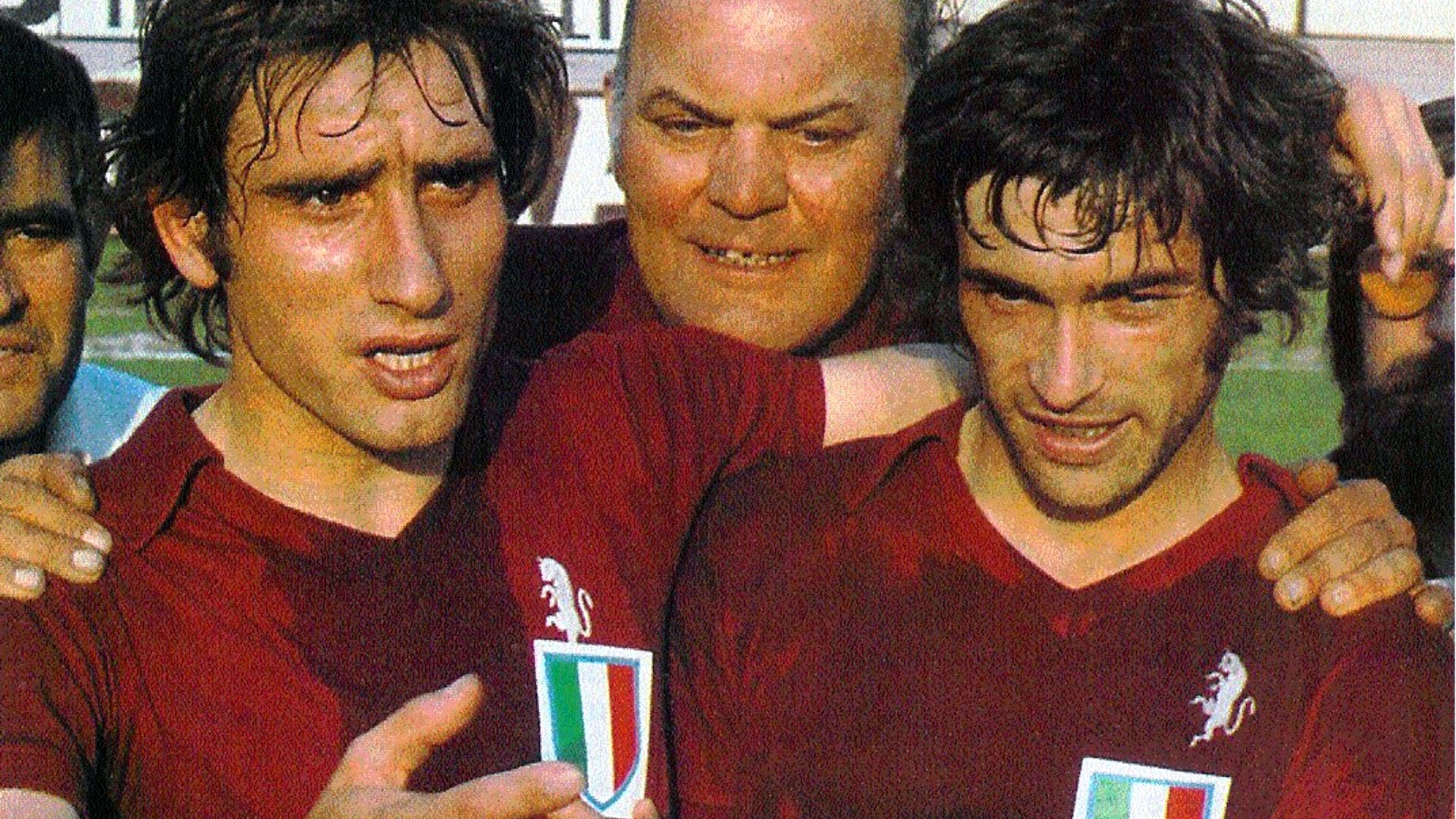 Ciccio Graziani Paolino Pulici Serie A 1975/76