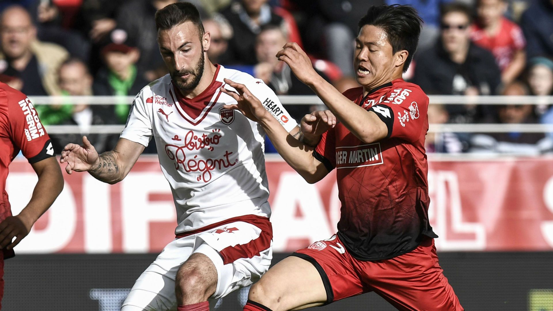Kwon Chang-Hoon Diego Contento Dijon Bordeaux Ligue 1 30042017