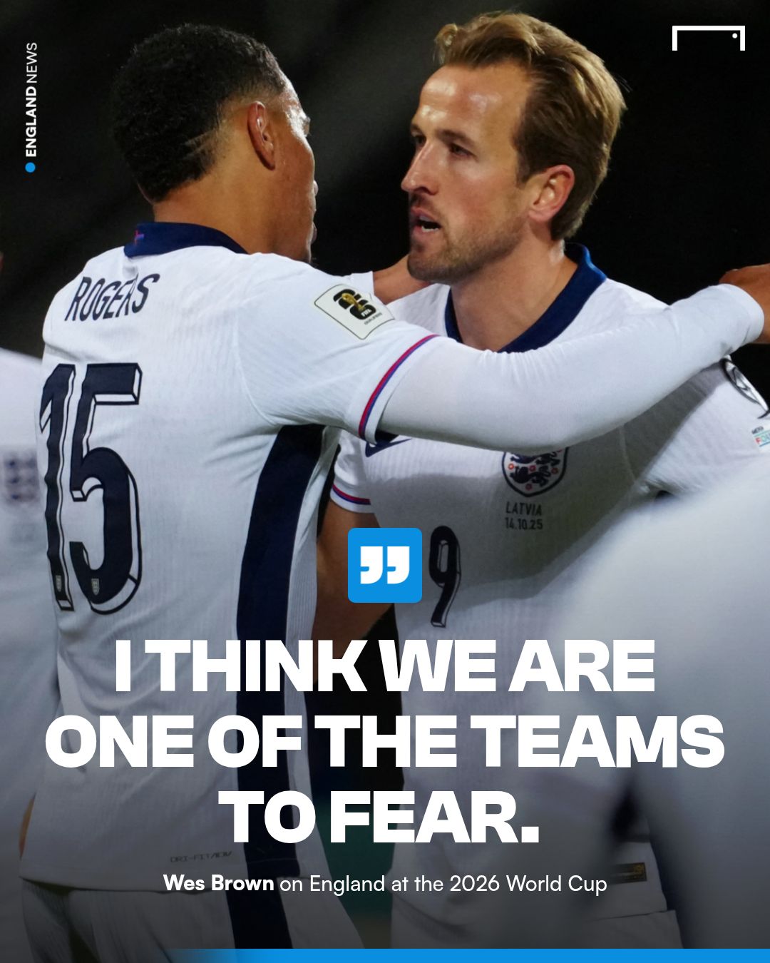 England team to fear World Cup Wes Brown