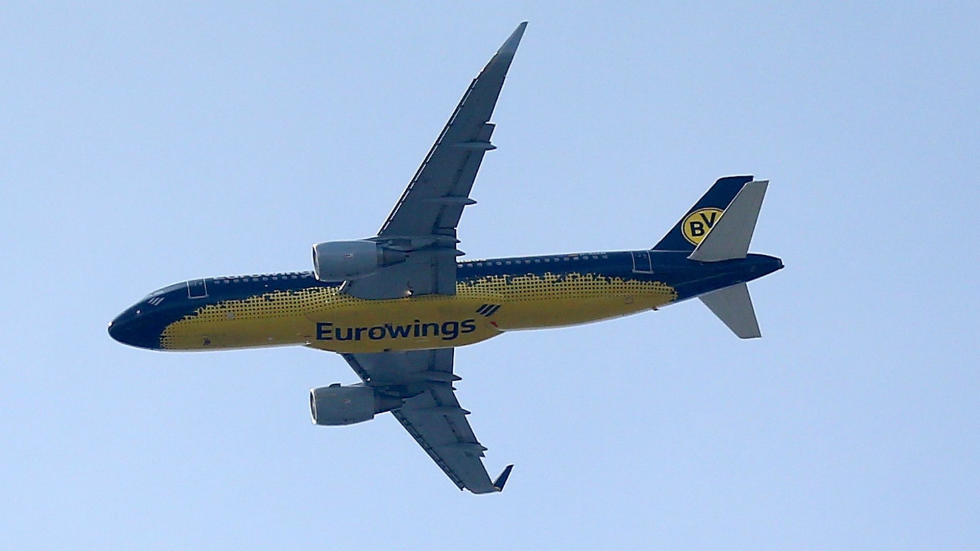 Borussia Dortmund plane