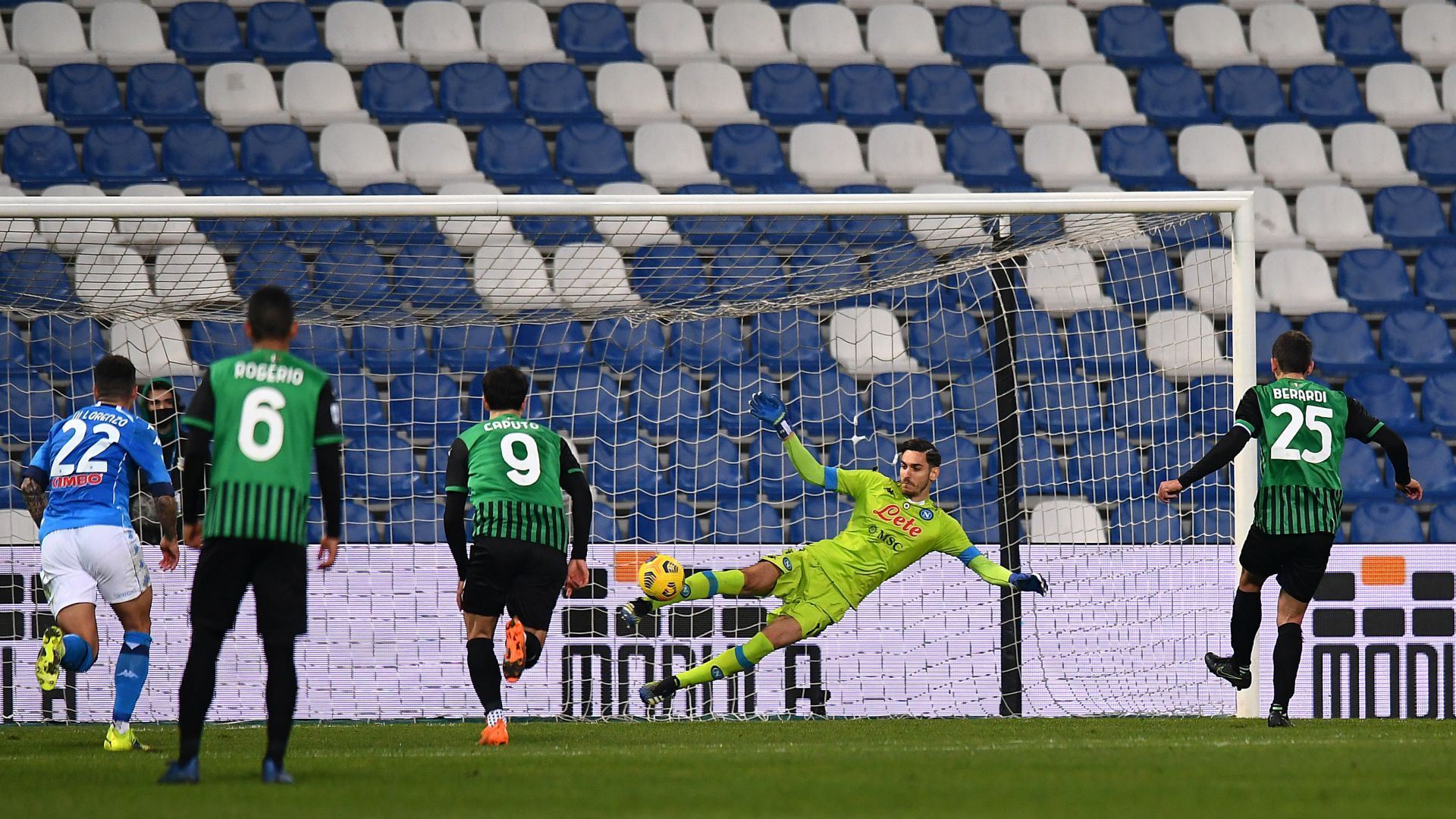 Domenico Berardi Sassuolo Napoli Serie A