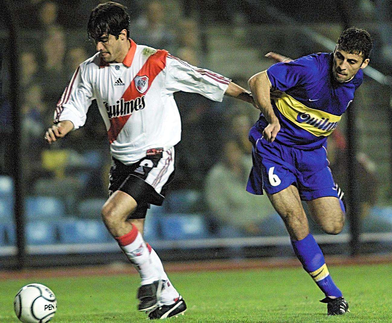 Juan Pablo Angel Walter Samuel Boca Juniors River Plate Copa Libertadores 2000