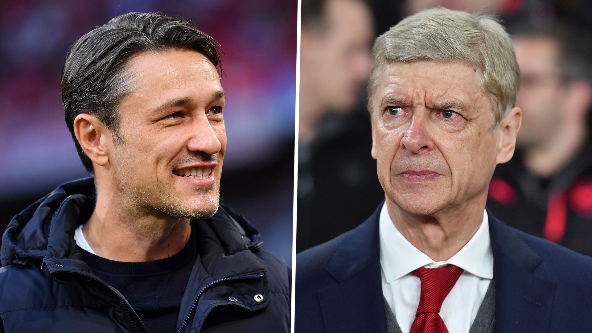 Niko Kovac Arsene Wenger 2018