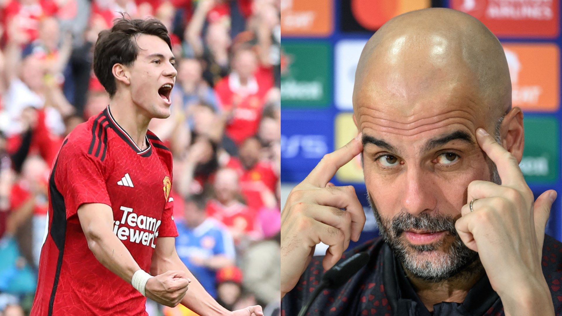 Facundo Pellistri, Pep Guardiola