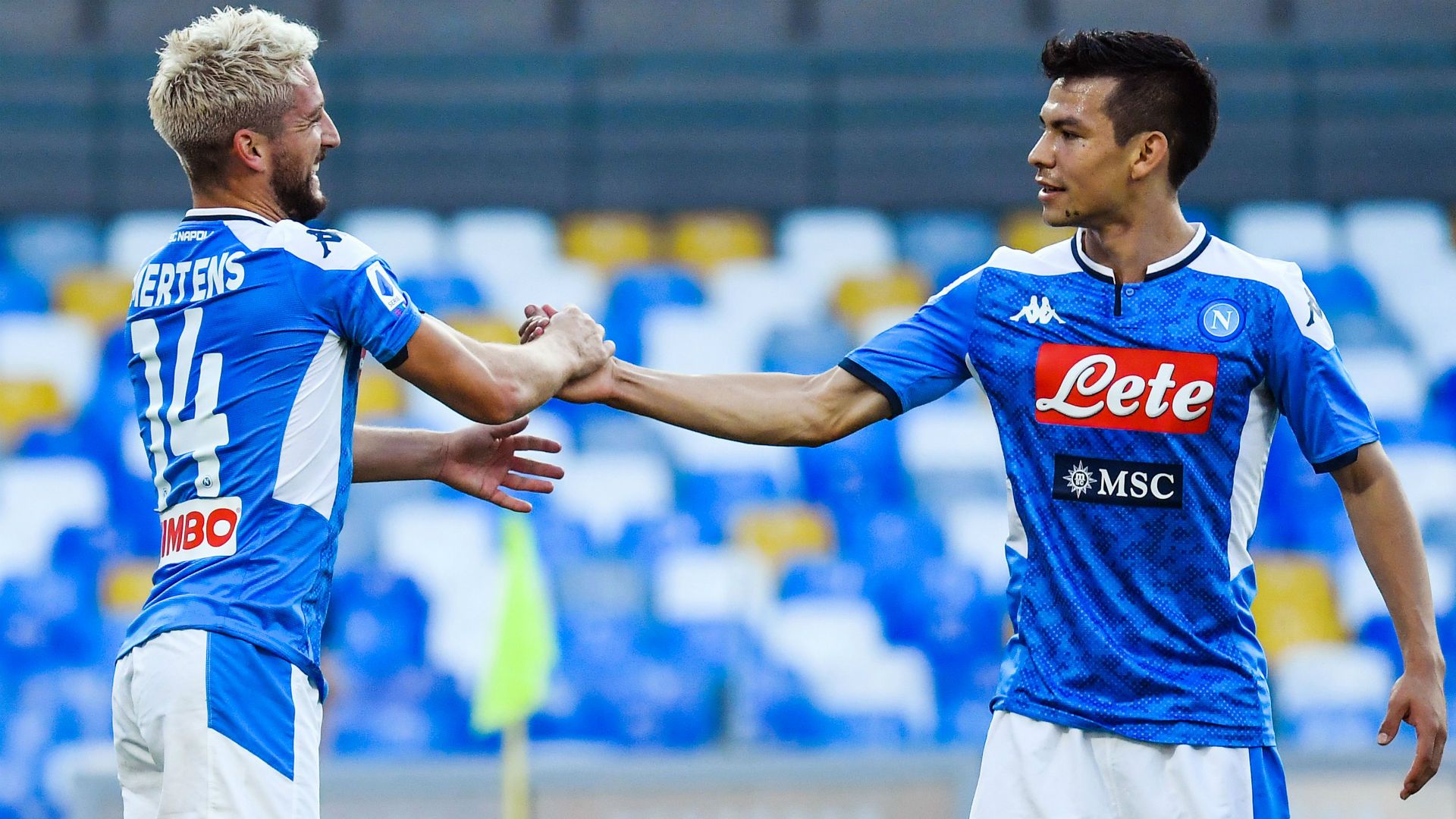Dries Mertens Hirving Lozano Napoli