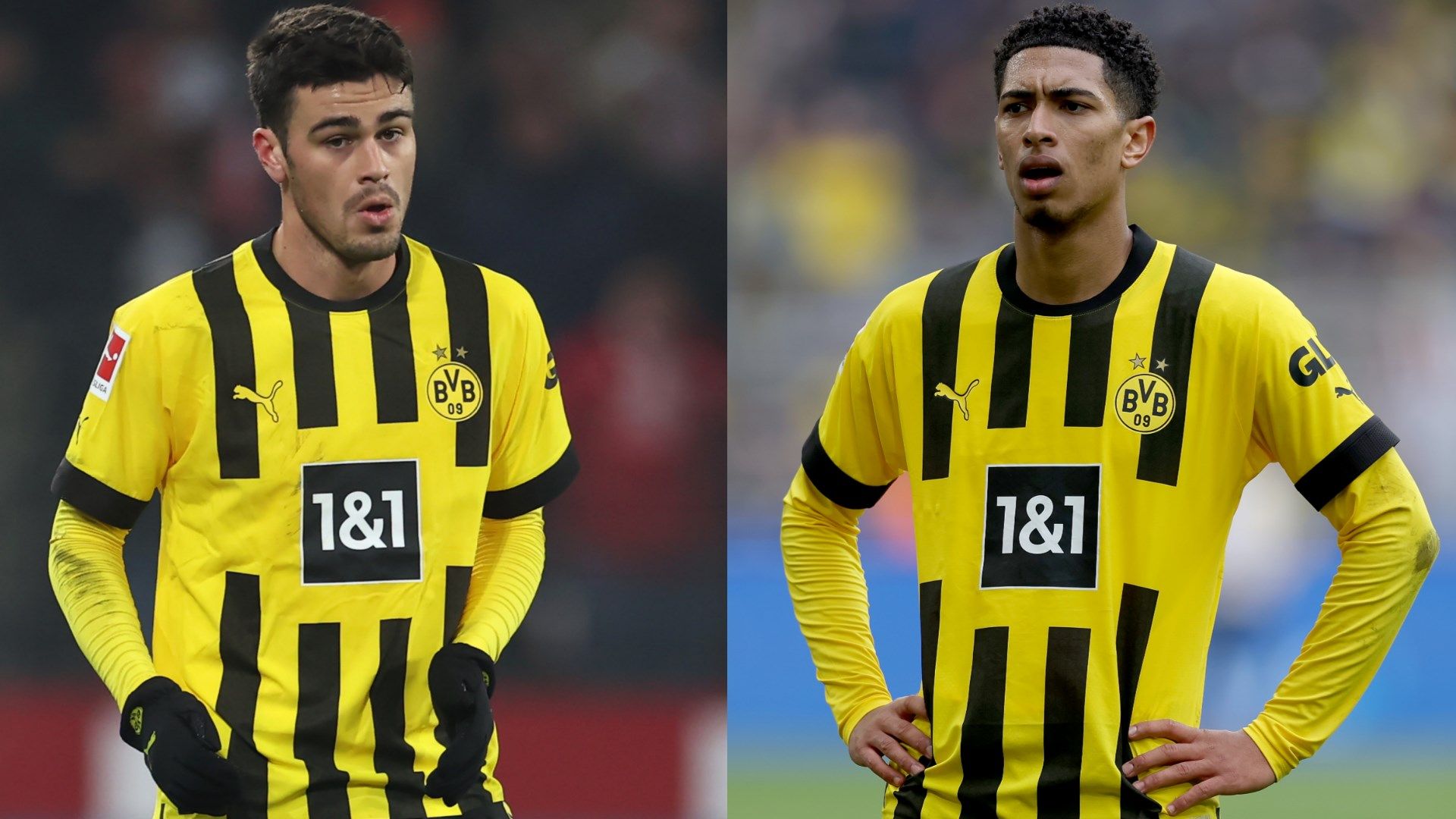 Gio Reyna Jude Bellingham Dortmund GFX