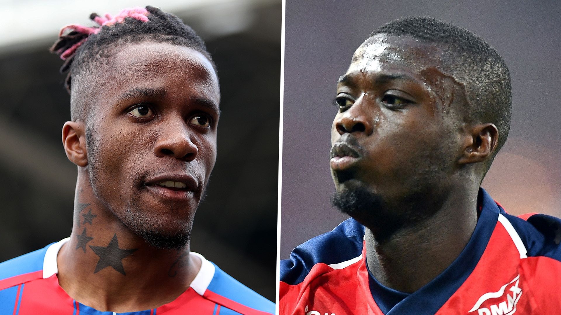 Wilfried Zaha Nicolas Pepe