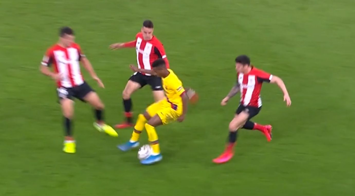 Ansu Fati Athletic Barcelona Copa del Rey 2020