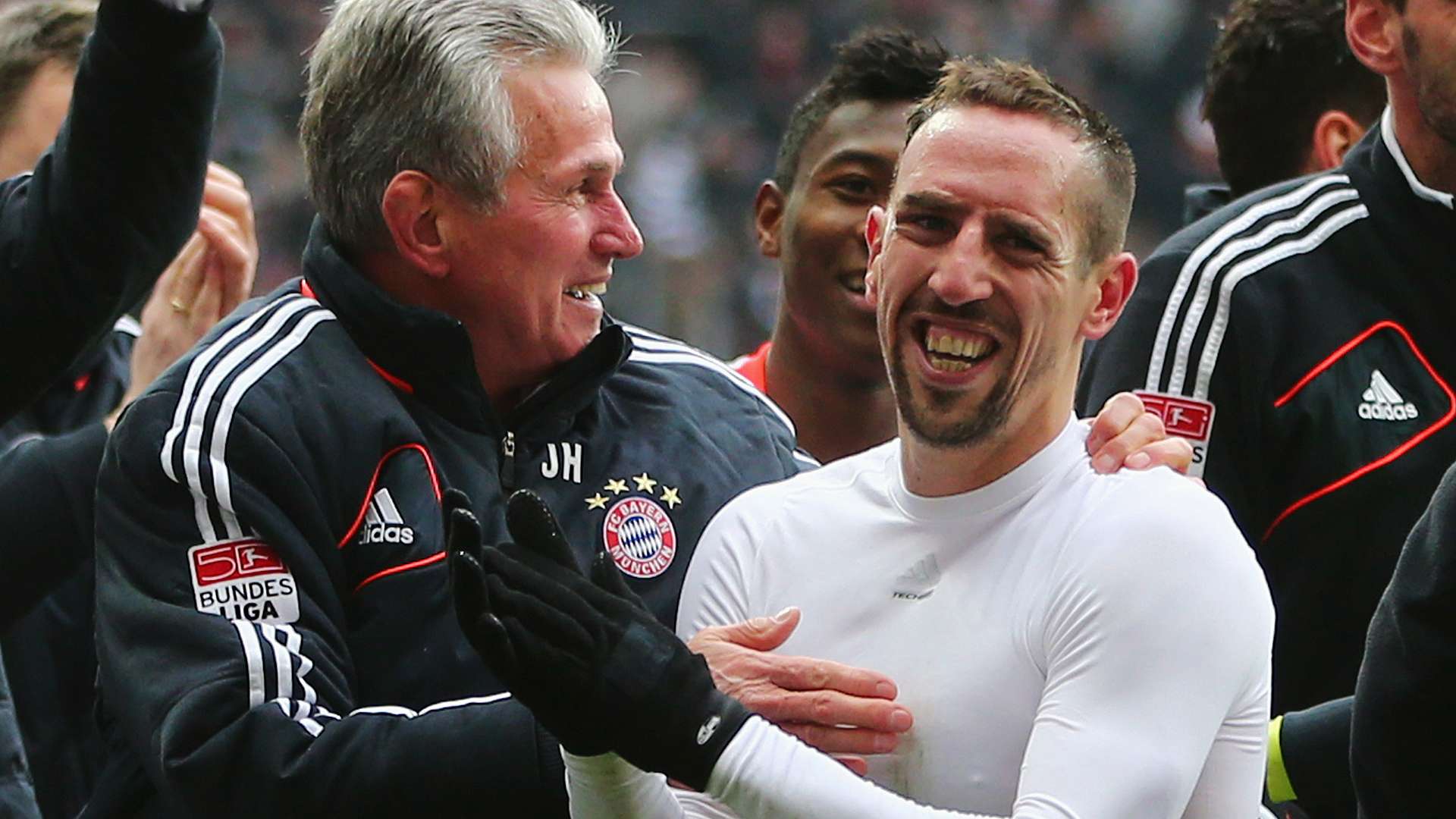 Jupp Heynckes Franck Ribery 2013
