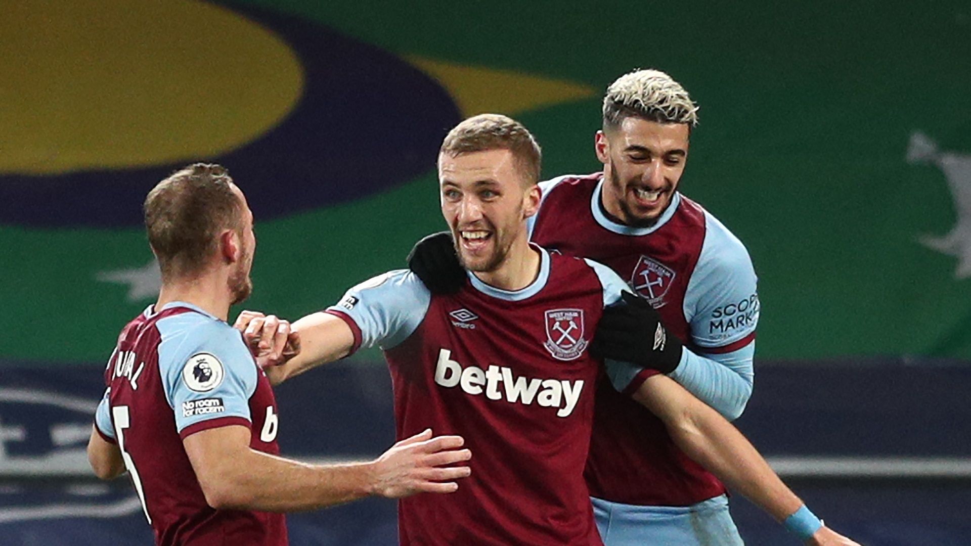 Tomas Soucek Everton vs West Ham Premier League 2020-21