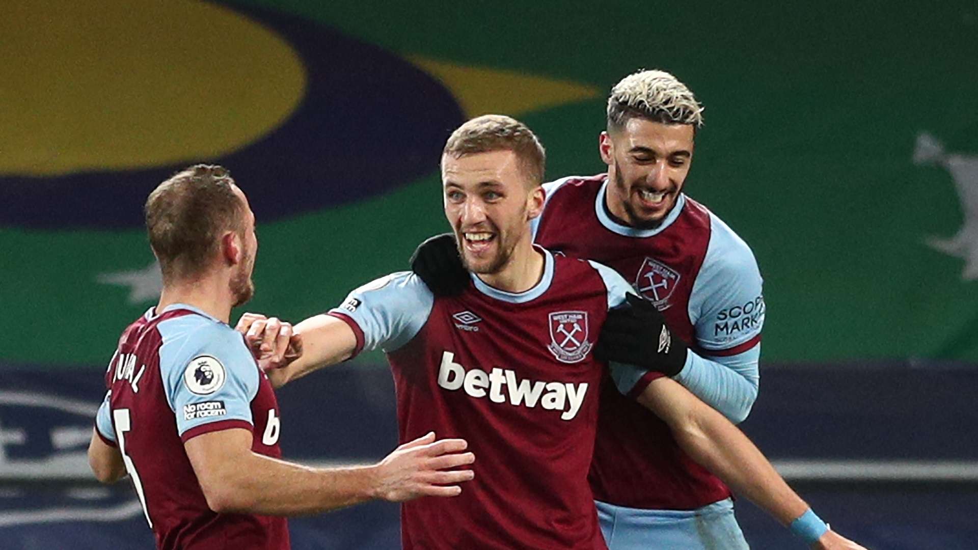 Tomas Soucek Everton vs West Ham Premier League 2020-21