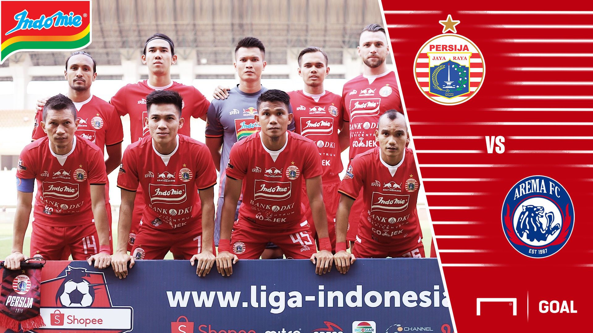 Indomie Cover Preview = Persija Arema