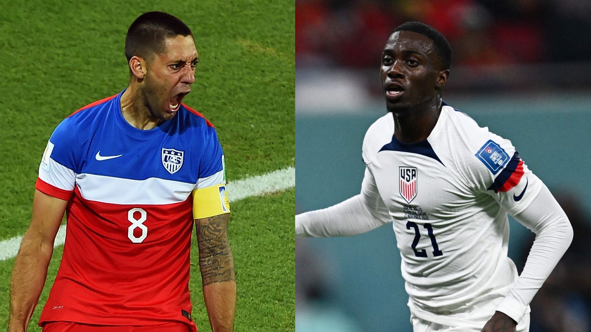 Dempsey Weah Split USMNT
