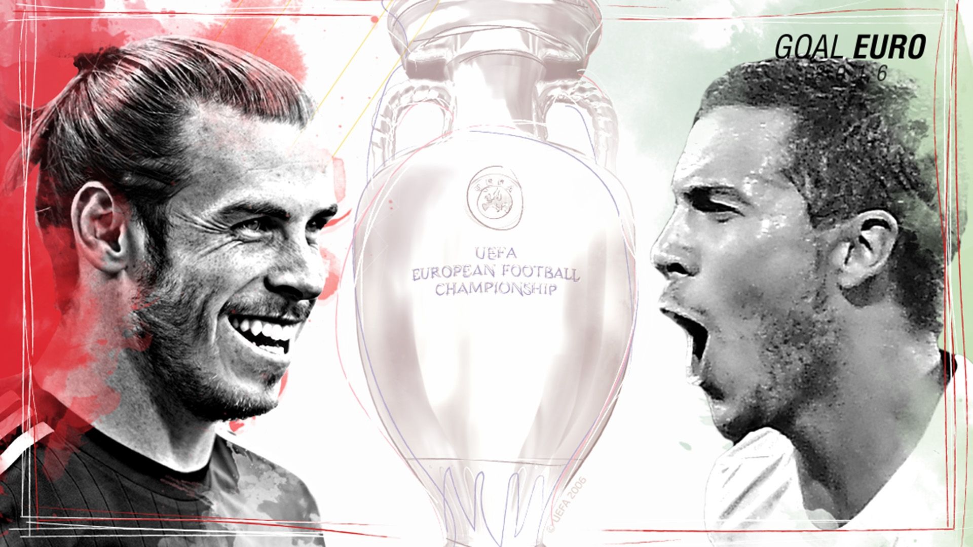 GFX EURO16 Wales Belgium Euro 2016