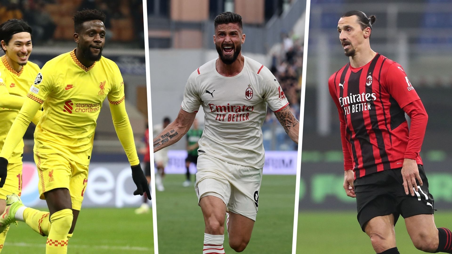 Origi Giroud Ibrahimovic Milan