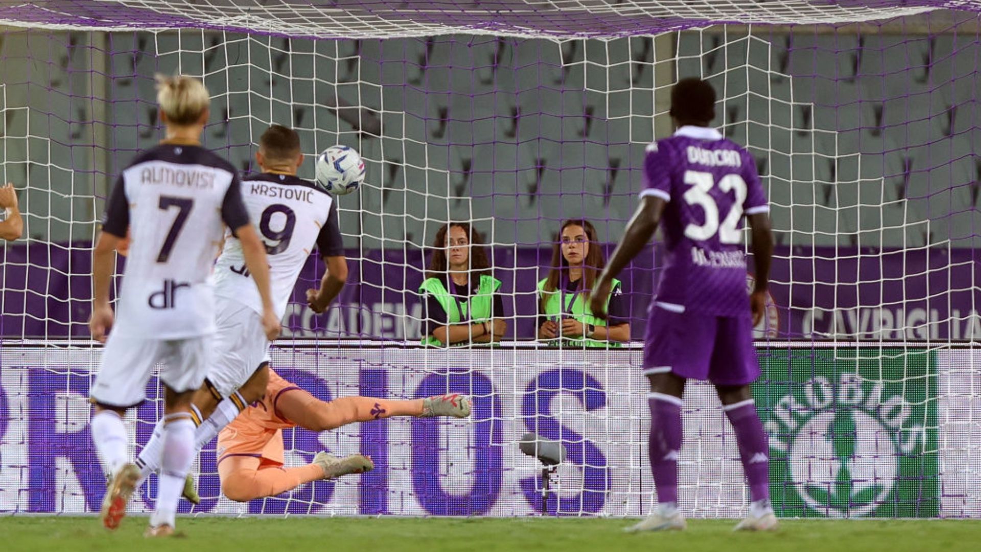 Krstovic Fiorentina Lecce 2023 2024