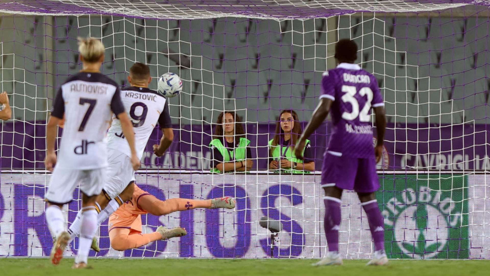 Krstovic Fiorentina Lecce 2023 2024