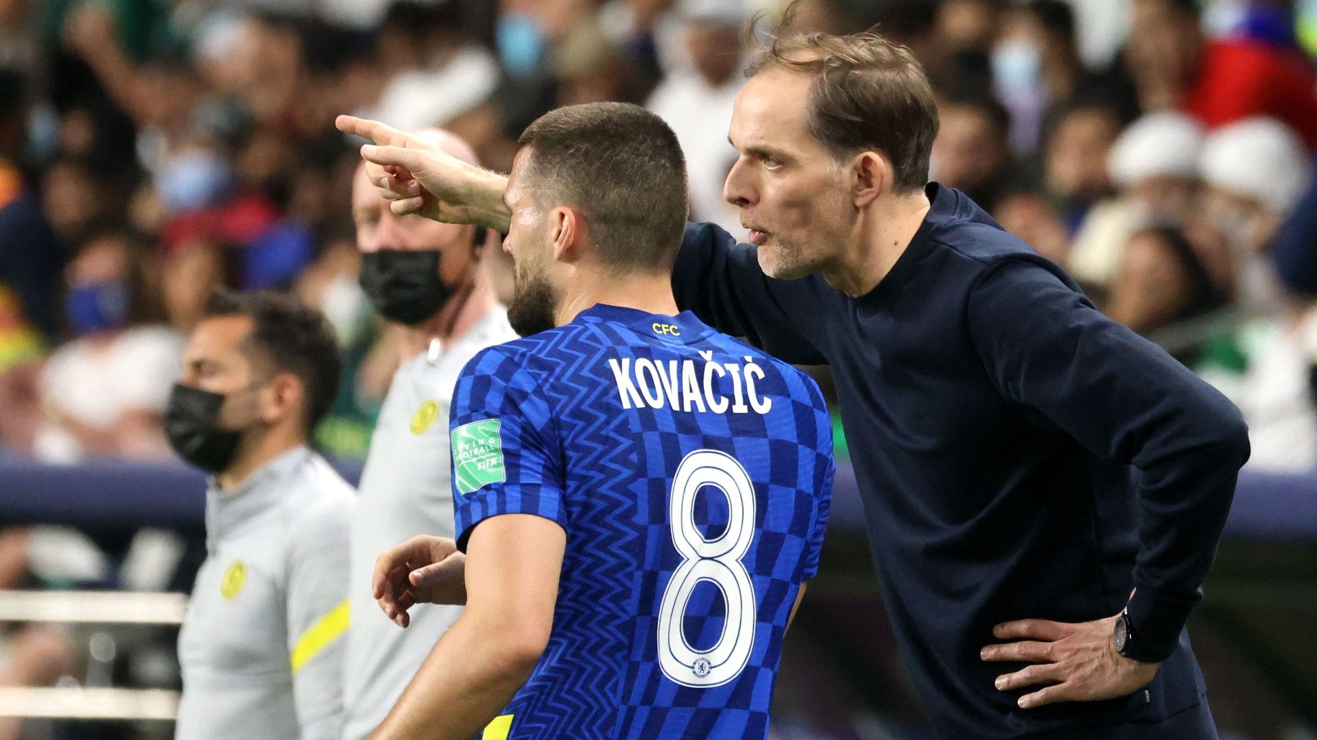 Thomas Tuchel Mateo Kovacic Club World Cup Chelsea 2022