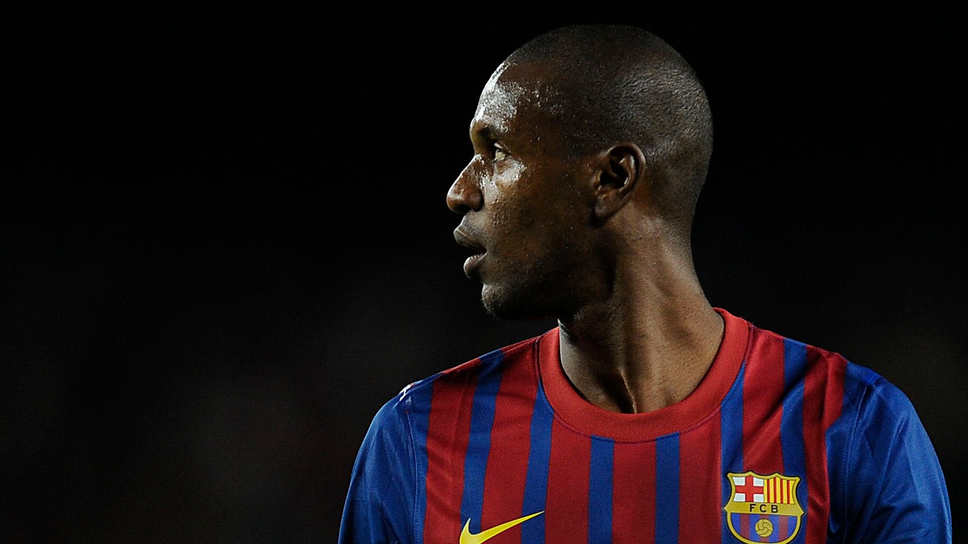 eric abidal fc barcelona 091711